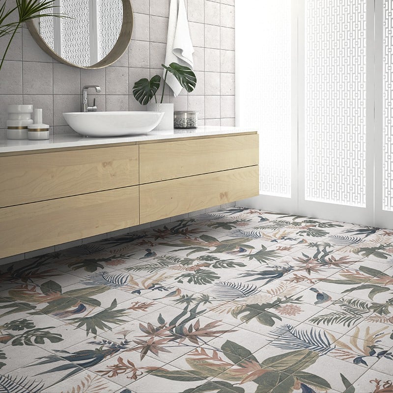 matte tiles