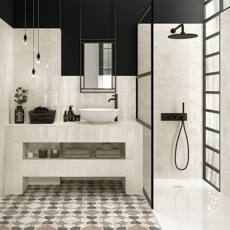 glossy tiles