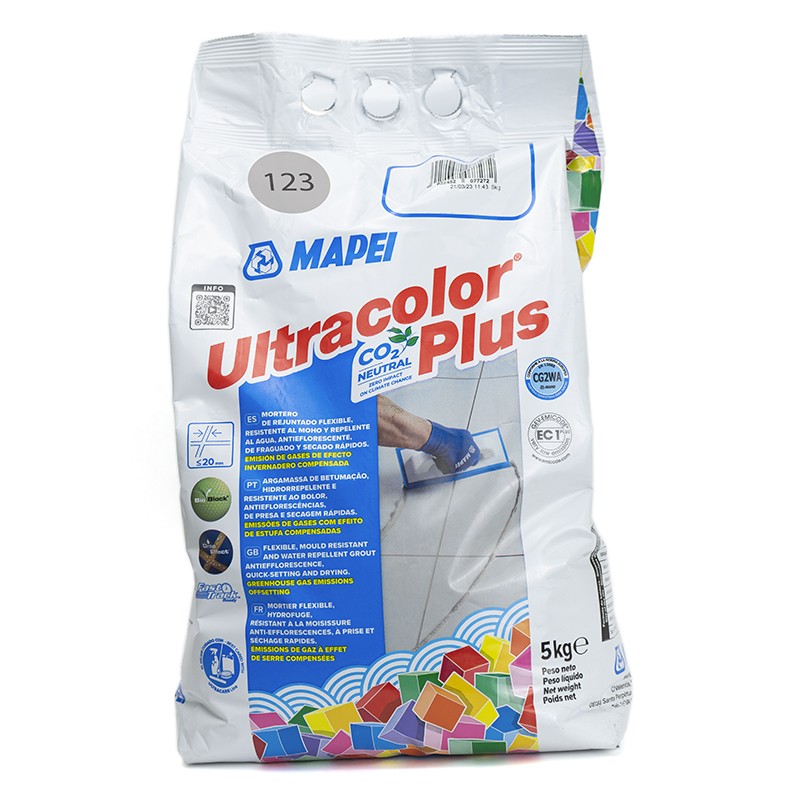 Mapei Ultracolor Plus 123 - 5kg - cover