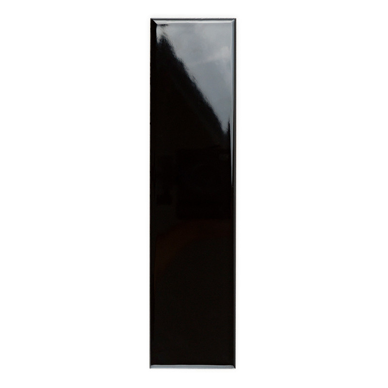 Pure Schwarz Glänzend 7,5x30