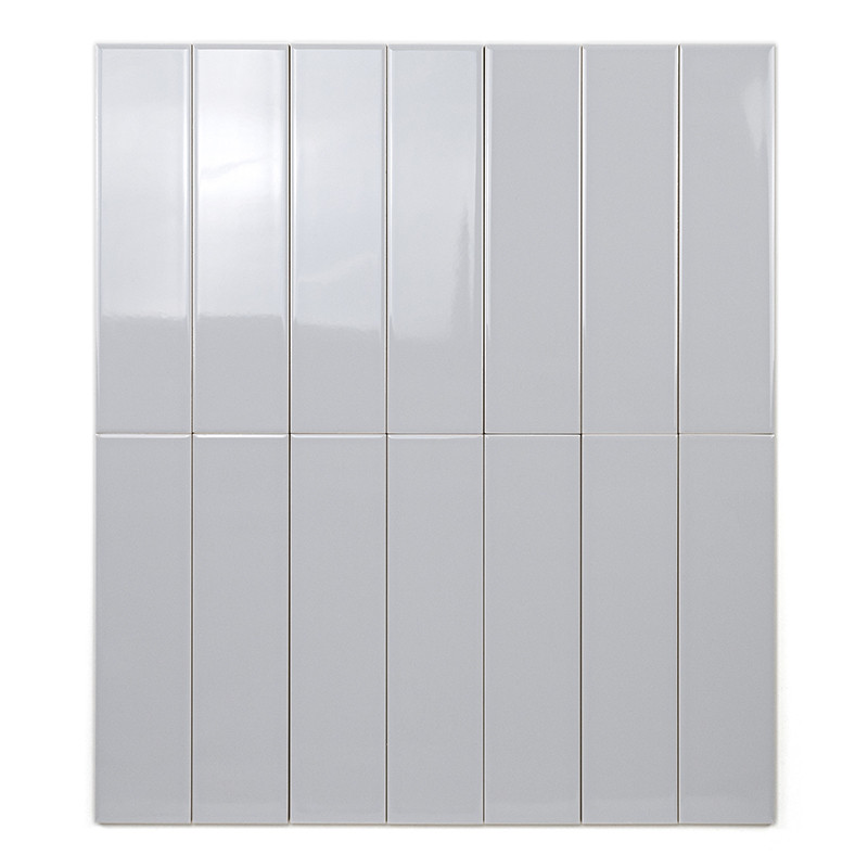 Pure Grau Glänzend 7,5x30